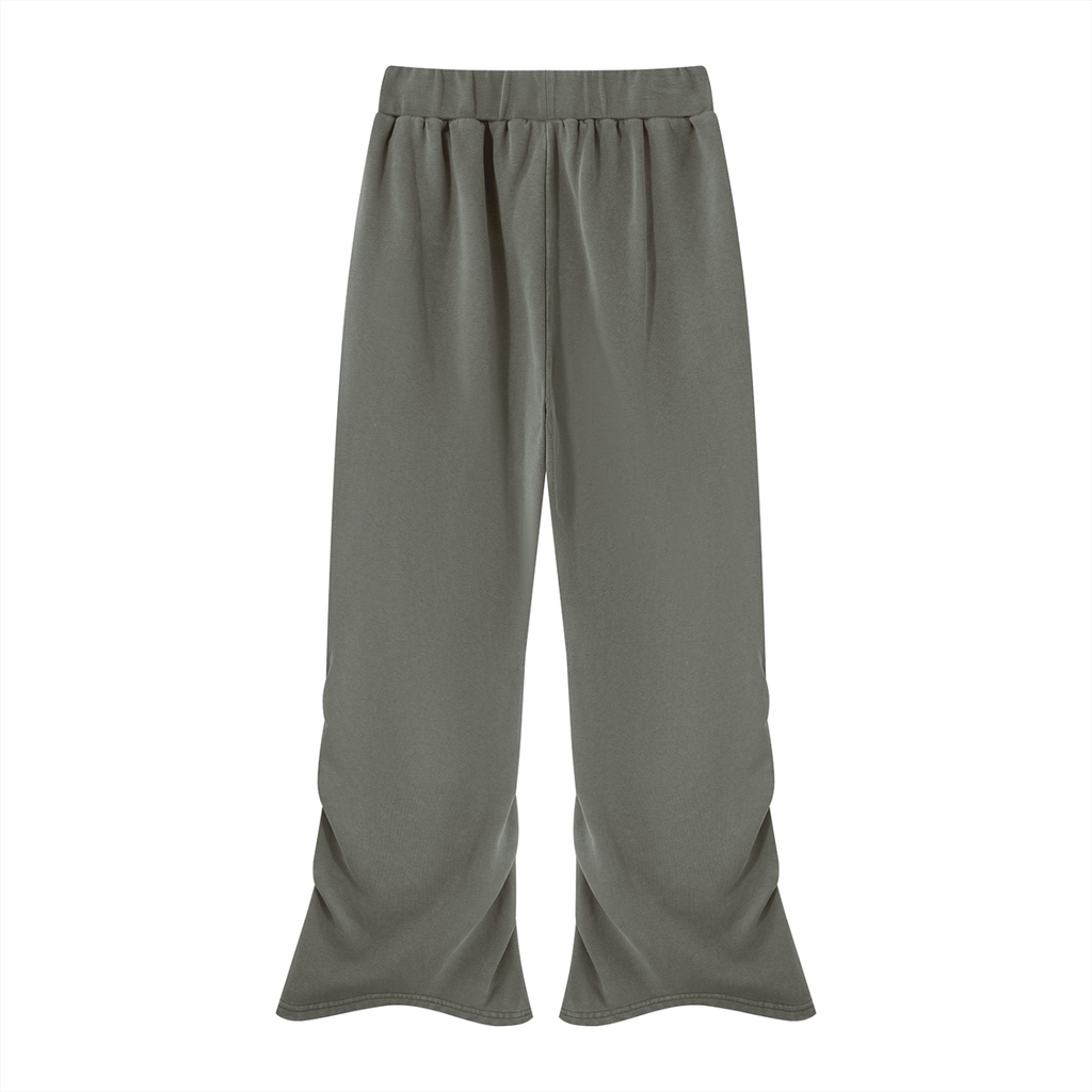 FIT APE women's ruched wide-leg sweatpants - Dark