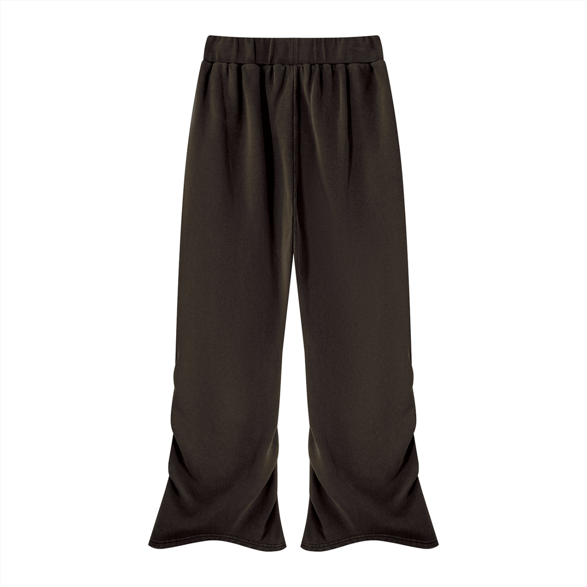 FIT APE women's ruched wide-leg sweatpants - Dark