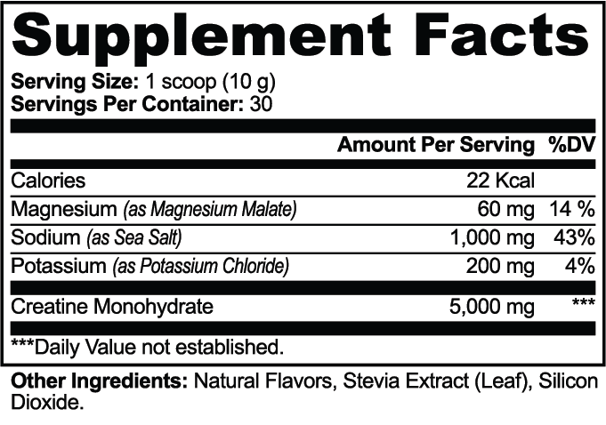 Lemon Creatine Hydration